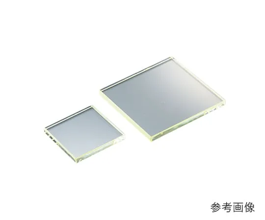 3-4968-01 Lead Glass (LX-57B) Square Type 50 x 50 x 6mm