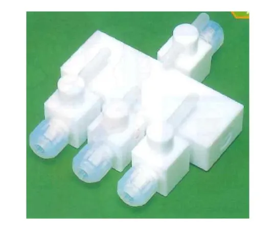 62-7078-56　［Discontinued］USL-PTFE Cleaning Manifold Device Triple Type 6φ 00U-107-01　00U-107-01