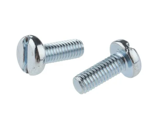 63-4647-21 RS PRO, M6 Pan Head, 16mm Steel Slot Bright Zinc Plated 560-136