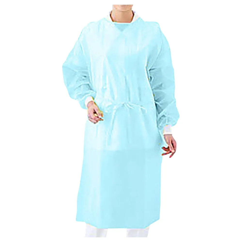 8-2269-12 PROSHARE Isolation Gown (Cool Type) Cool Blue 50 Pieces -