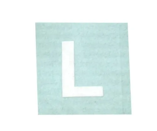 61-7397-53 Character Seal L White 15mm CL15W-L