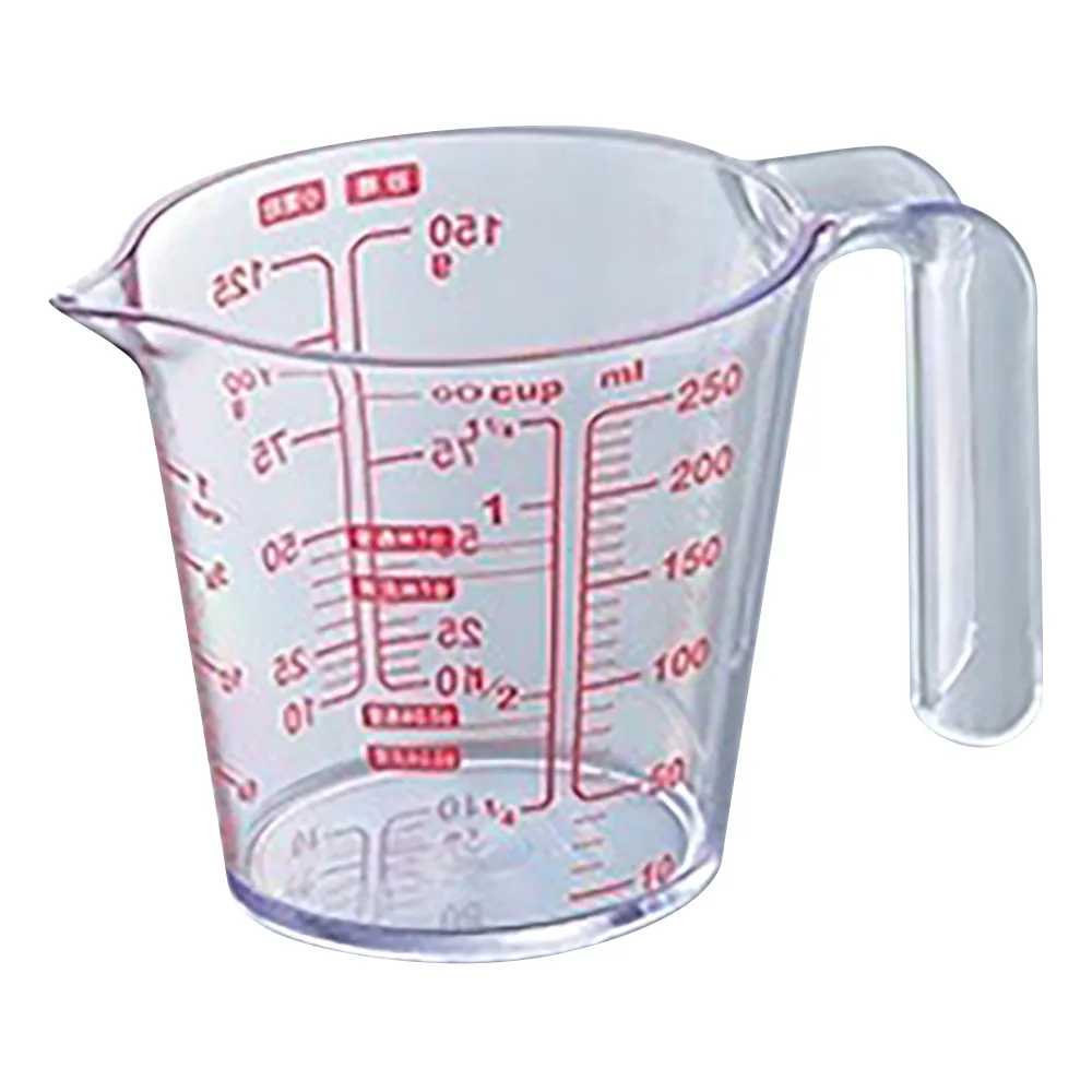 3-9226-01 Heat-Resistant Measuring Cup 250mL O-250
