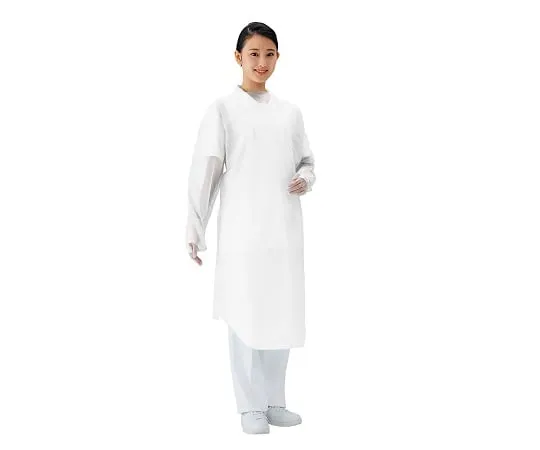 7-6264-01 PROSHARE Apron (Sleeve Thumb Hook) White 30 Pieces