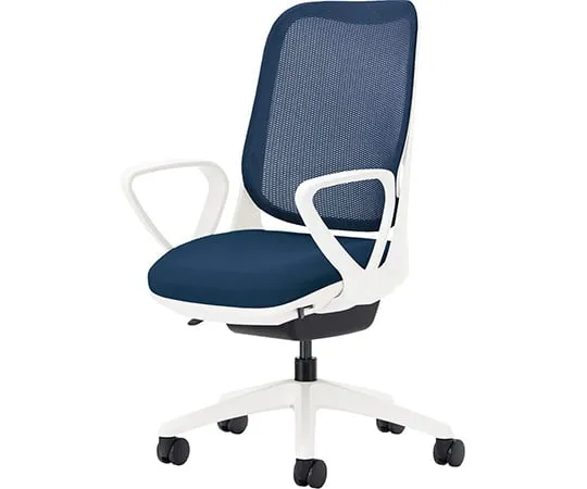 63-7306-05 Ride (Office Chair) Circle Arm Type Cosmic Blue No.3561F-W