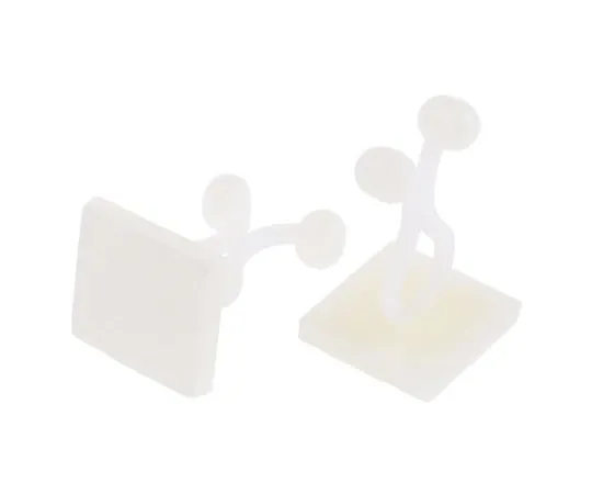 63-4632-29 RS PRO Cable Clip Natural Self Adhesive Nylon Bunny Clip, 7.9mm Max. Bundle 479-605