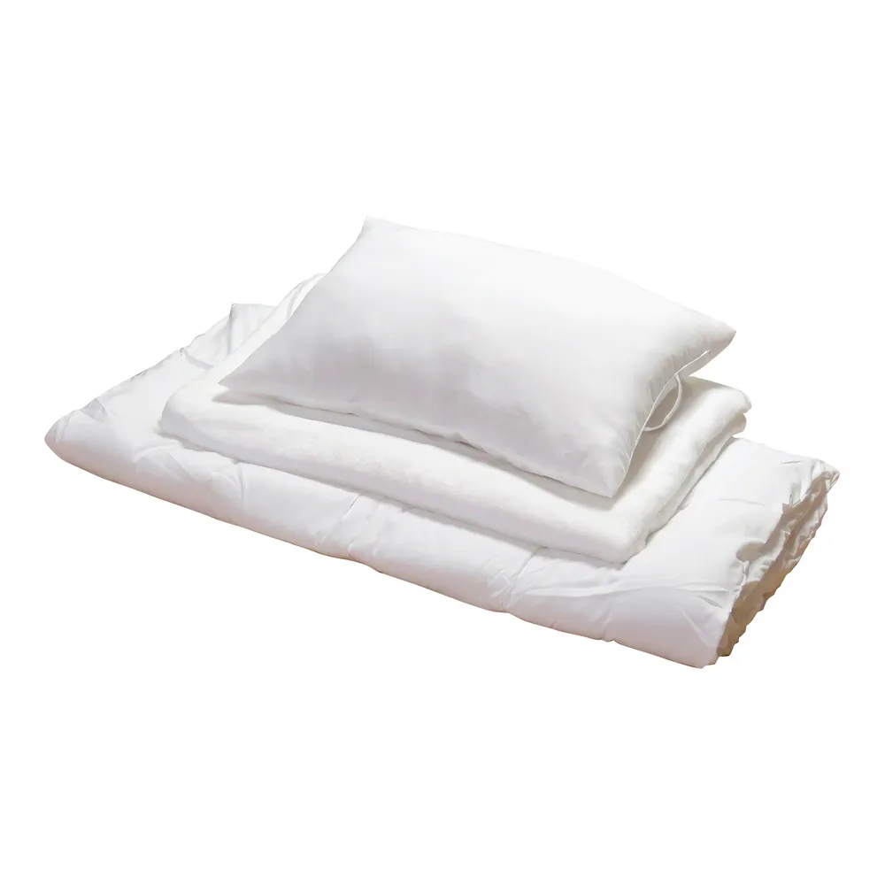 4-5268-01　［Discontinued］3-Piece Emergency Bedding Set Comes with 5 Pads, Pillows and Blankets　MCP60K