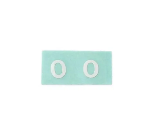 61-7397-12 Character Seal 0 White 10mm CL10W-0