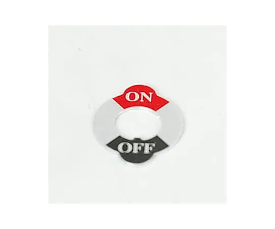 63-3107-14 M6 Toggle Switch ON-OFF nameplate MNU-1M10