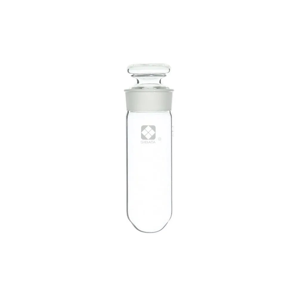 61-4408-44 Common Sliding Stoppered Centrifugal Precipitation Tube Round-Bottom Type with Flat Plug No Scale 50mL 010280-29502