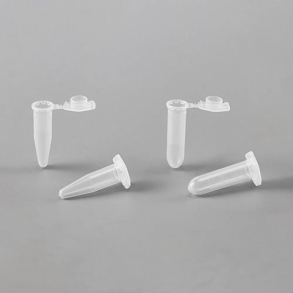 51-0179-01 AS ONE Micro Tube 1.5 ml, 1 Box with Lock (500 Pieces/Bag x 10 Bags)
