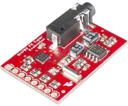 67-0429-34 SparkFun FM Tuner Evaluation Board - Si4703 WRL-12938