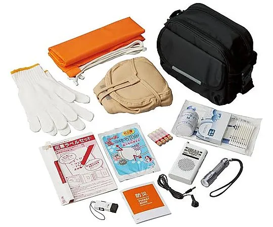 61-0734-24　［Discontinued］Emergency Supplies Set < Master of Disaster Prevention > (Emergency Call B Type)　5952-6223