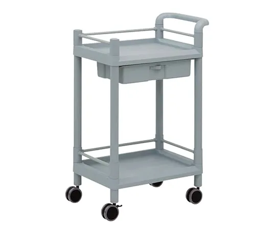3-6497-08 Mobile Storage Cart 2 Stages 610 x 370 x 897 (Including Drawer, Guard Frame, Handle) MSO11K