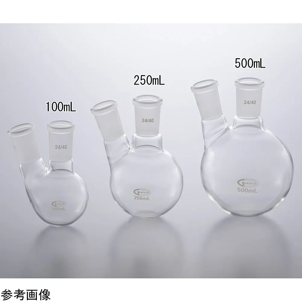 4-4122-01 Round-bottomed Flask (2-neck) 24/40 100mL 059.470.05A