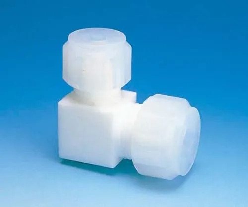 61-4380-84 PTFE Different Diameter Joint L-Typ 6φ*8φ F-2067-01