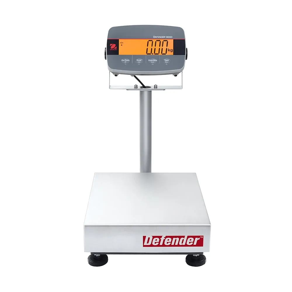2-7830-11-20 Digital platform scale 489 x 542 x 305mm with calibration certificate i-D33P30B1R1JP