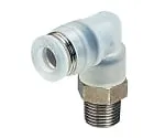 61-7648-12 Tube Fitting PP Elbow M5 x 0.8 Clean Package PPL4-M5SUS-C