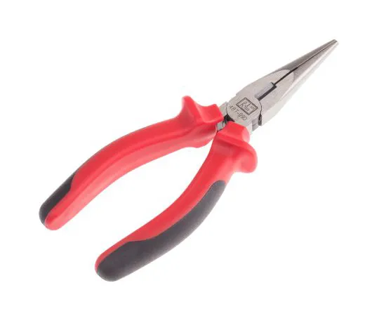 63-4633-50 RS PRO Chrome Vanadium Steel Pliers Long Nose Pliers, 160 mm Overall Length 487-090