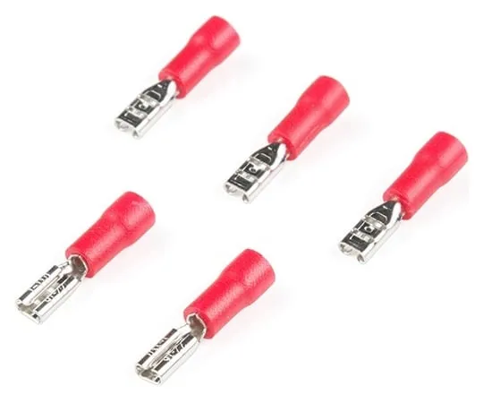 67-0425-42　［Discontinued］Quick Disconnects - Female 2.8mm (Pack of 5)　PRT-14424