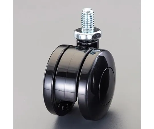 64-2297-09 Caster (twin wheels, U 3/8 x 16 screws) 40 mm EA986TA-640