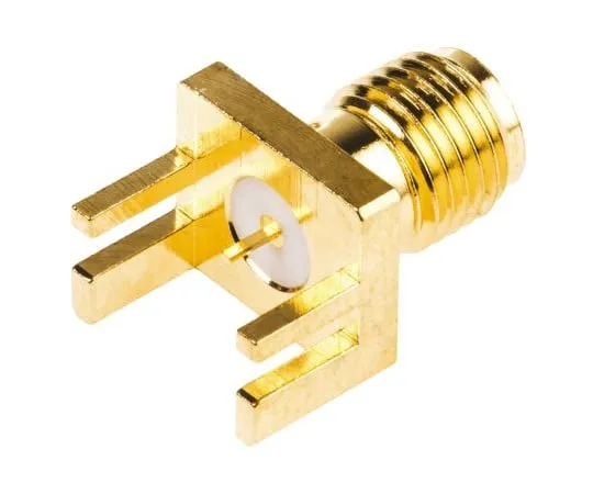 63-2999-47 RS Pro Straight 50Ω Edge Mount SMA End Launcher Connector, Solder Termination 526-5757