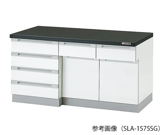3-8038-01 Side Laboratory Bench (Wooden Island Type) 900 x 600 x 800mm SLA-960SG