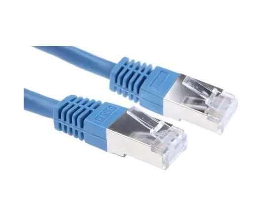 63-4616-91 RS PRO Blue Cat6 Cable, S/FTP, Male RJ45/Male RJ45, Terminated, 500mm 411-378