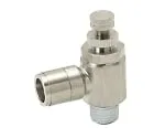 61-7665-86 Throttle Valve Brass Elbow M5 x 0.8 KJNC4-M5