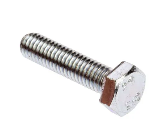 63-4639-34 Zinc plated & clear Passivated Steel Hex M6 x 25mm Set Screw 525-880