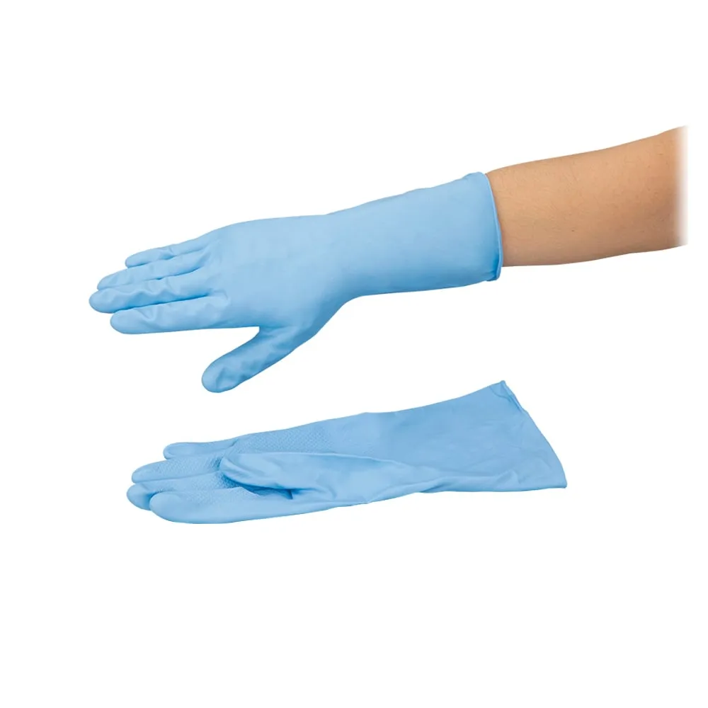 4-1296-11 Nitrile Gloves (Medium Thick) S No.350