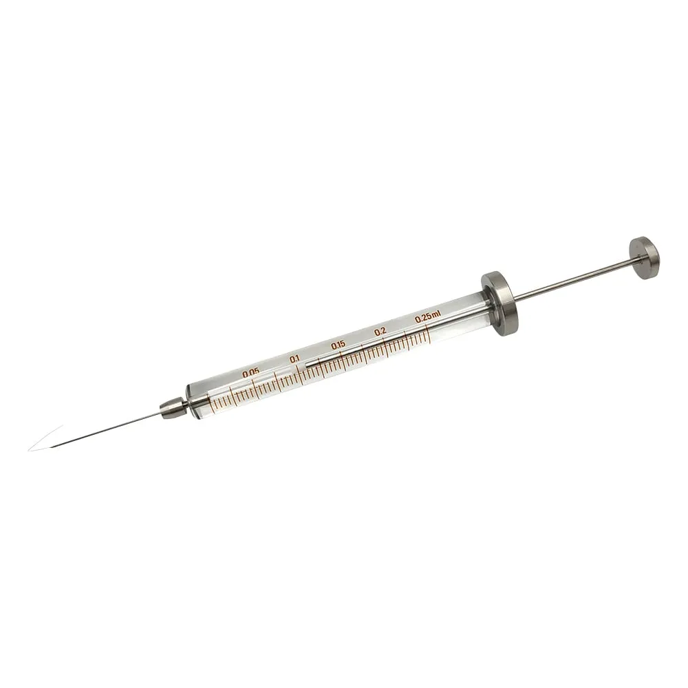 2-2096-01 Microsyringe for Gas Analysis (With 61 Type Needle, Needle Compatible Type) 0.25mL MS-GAN025