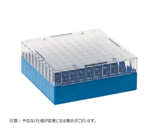 65-3853-04 Storage Box For MICREWTUBE, 100 pcs, Blue, 24 pcs T350-100B