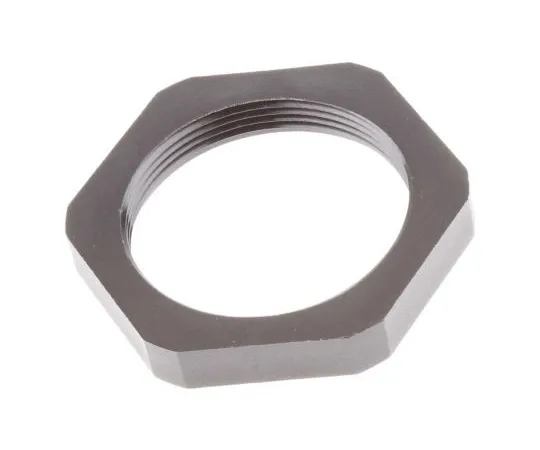 63-4565-57 RS PRO Black PA 6 Cable Gland Locknut, M40 Thread 127-546