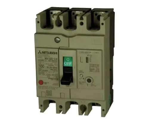 61-8502-90 Earth leakage circuit breaker NV-C Series (economic product) NV125-CV 3P 100A 100-440V 1.2.500MA NV125-CV3P100A100-440V12500MA