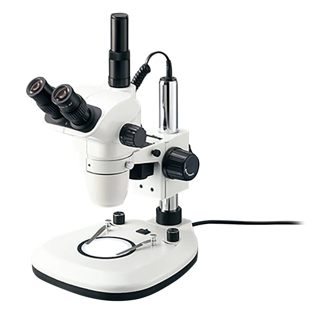 1-1926-02 Zoom Binocular Stereomicroscope Microscope (With LED Lighting) 3 Eyes SZ-8003