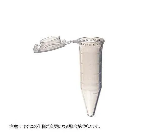65-3850-69 ClikLok Tube Flat Top 5.0 ml Natural Sterilized 200 Pieces T330-75NS