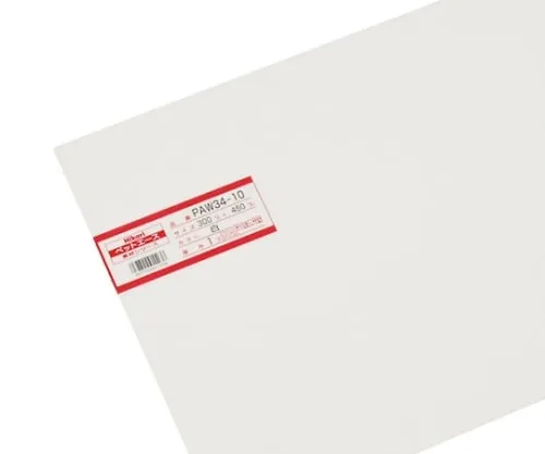 61-7422-11 PET Resin Plate 300 x 450 x 1.0mm White PAW34-10