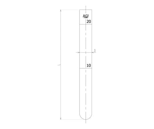 62-2118-17 Durham Fermentation Tube 4706-20