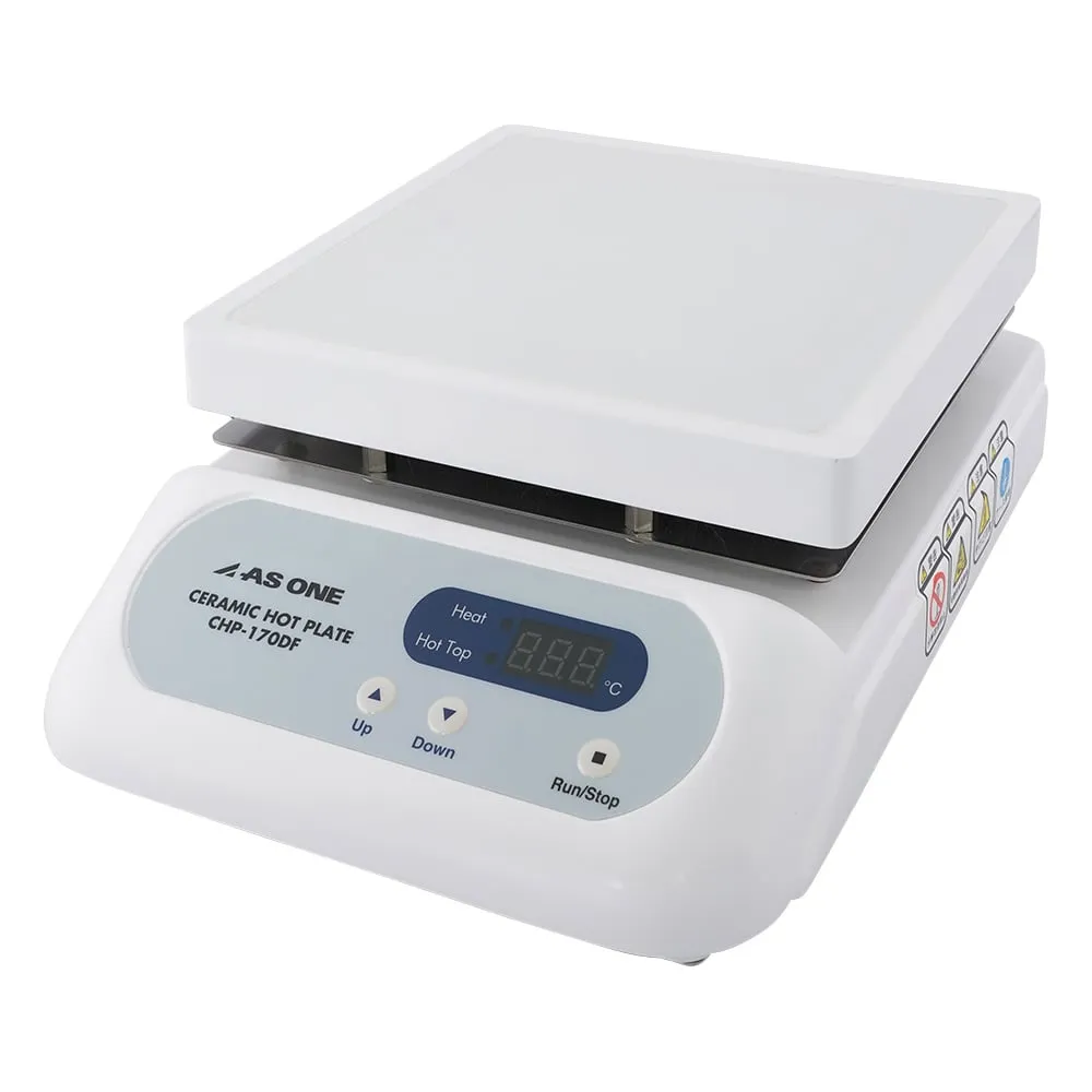 1-9387-41-22 Ceramic Hot Plate (Digital Type) 550°C 175 x 178 mm with Pre-shipment Inspection Document CHP-170DF