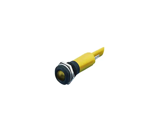 63-4586-81 RS PRO Yellow Indicator, 24 V ac/dc, 12mm Mounting Hole Size, Solder Tab Termination, IP67 209-557