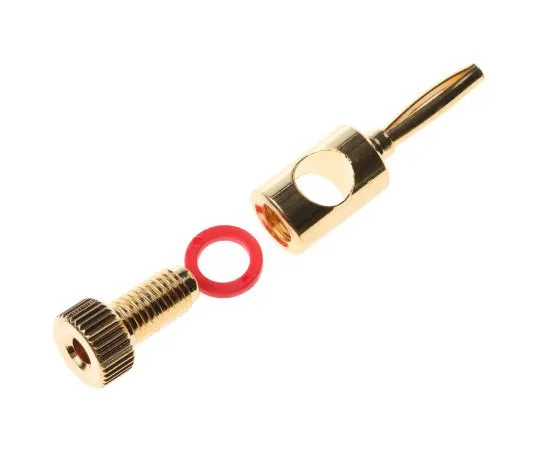 63-4627-82 RS PRO Loudspeaker Connector Plug, 1 Way, 16A, Screw Down Termination 458-213