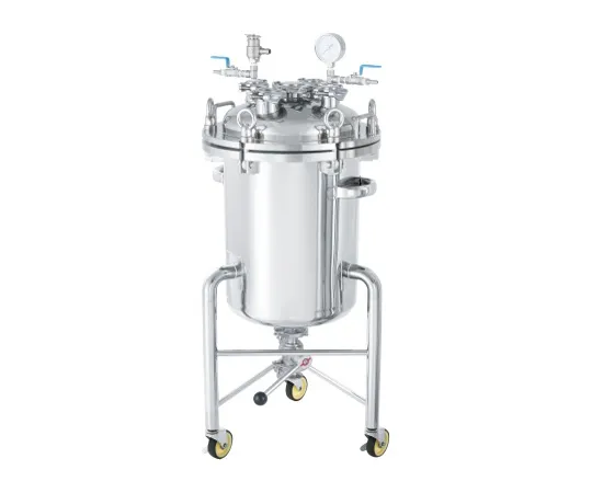 62-1372-30 Flange Open Pressurizing Container with Leg Pressurizing Unit 20L PCN-O-L-20-UT
