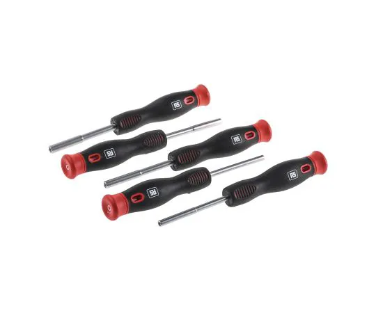 63-4594-06 RS PRO Precision Nut Spinner Screwdriver Set 5 Piece 243-664