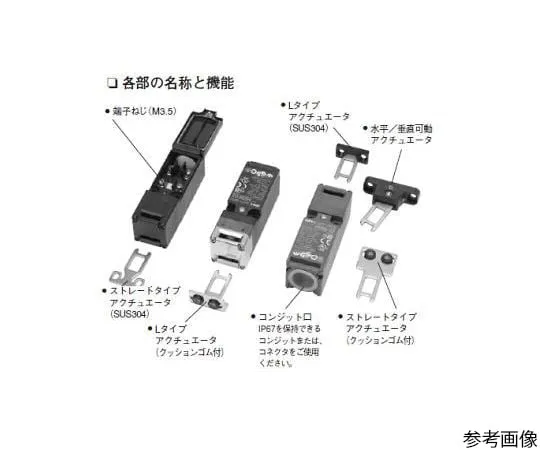 64-5604-05　［Discontinued］Actuator Straight Type　HS9Z-A51