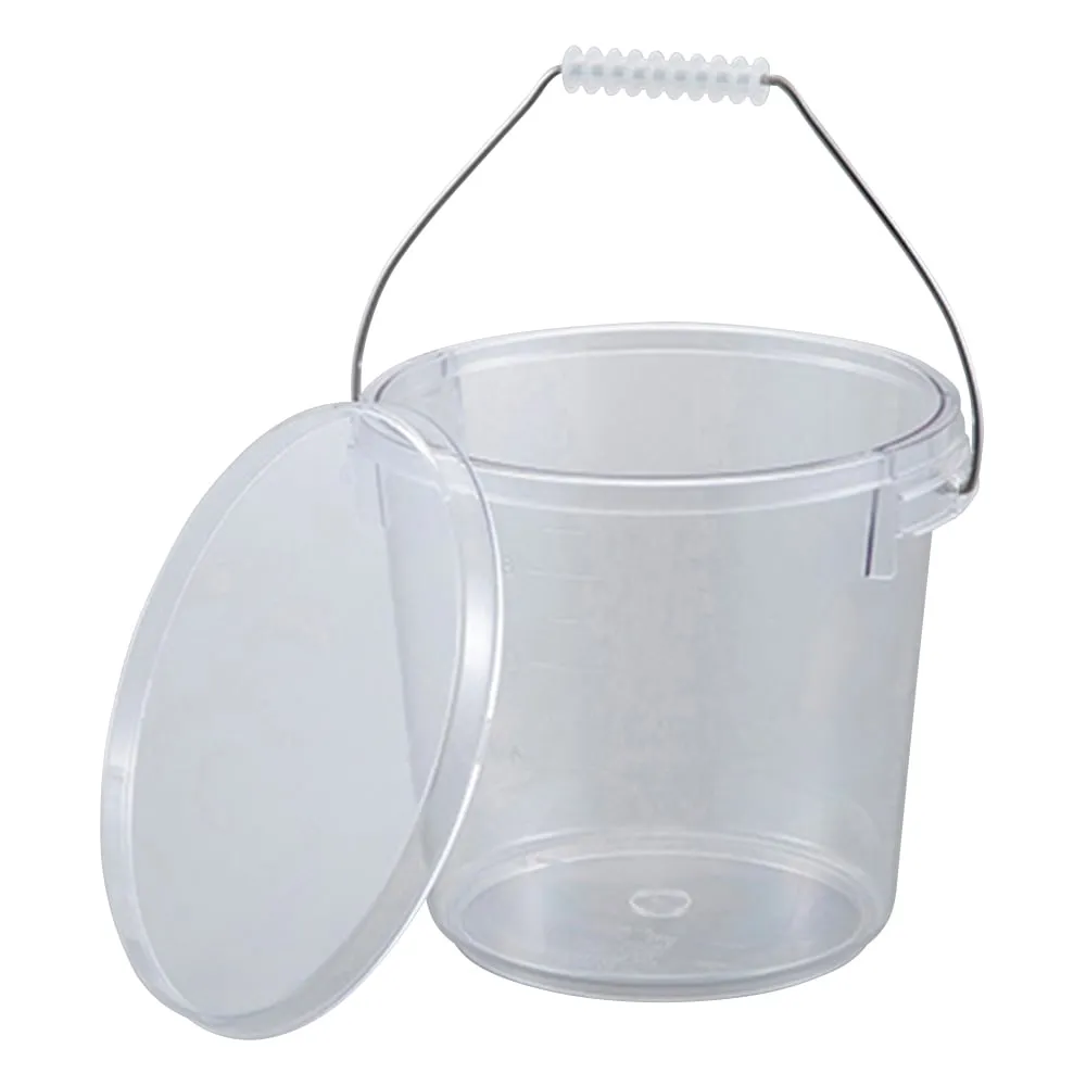 4-4015-02 Bucket with Polycarbonate Lid 10L
