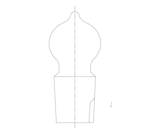 62-2091-55 Separatory Funnel Plug 2248-15
