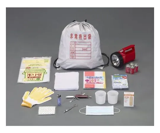 64-2303-26　［Discontinued］Disaster prevention set (15 pieces)　EA999ZL-2