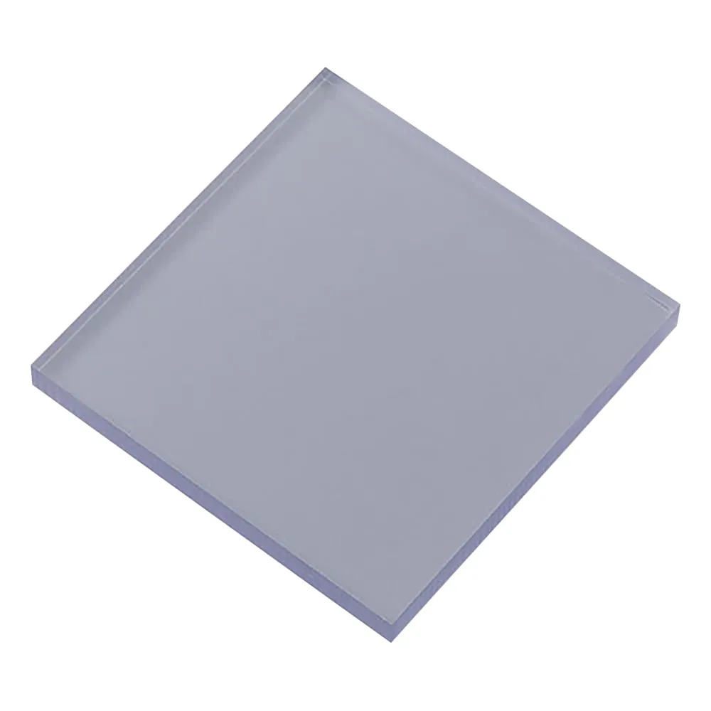 3-3242-01 Resin Sample Plate Hard PVC, Clear □50 x 1mm PVCC-50-1