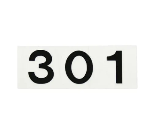 61-7392-56 Character Seal Black 301 CL176-301
