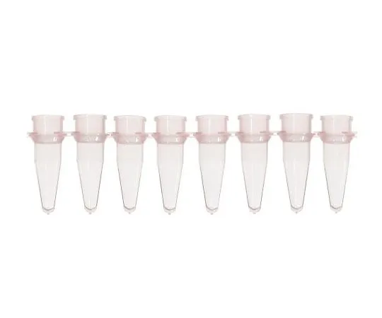 3-8624-01 PCR Tube 8 Series 0.2mL Natural 125 Pieces 5010-1